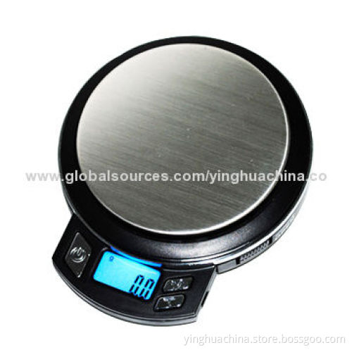 Digital Mini Electronic Pocket Scale for Calibration, Tare Jewelry/Gold/Diamond/Pill, Portable PSD02New